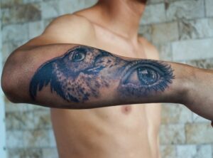 pierna muslo tatuajes de mariposas
